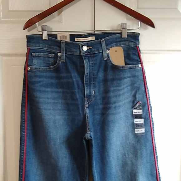 Mile high Levi's wide leg jeans size 29 - Picture 8 of 13